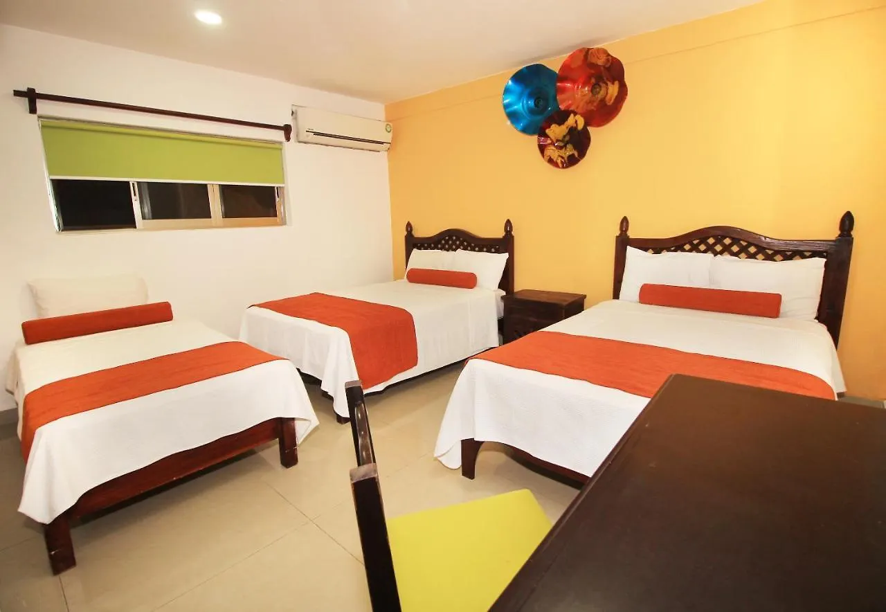 *****  Papagayo Hotel Boutique Playa del Carmen Mexico